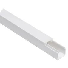 Короб 12х12 ECOLINE (CKK11-012-012-1-K01). Кабель-канал с двойным замком. IEK