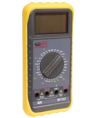 Мультиметр цифровой Professional MY62 (TMD-5S-062). Мультиметр цифровой. IEK в Рязани