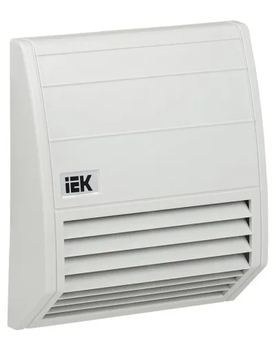 Фильтр c защитным кожухом 97x97 мм (YCE-EF-021-55). Фильтр c защитным кожухом для вентилятора 21м3/час. IEK в Рязани