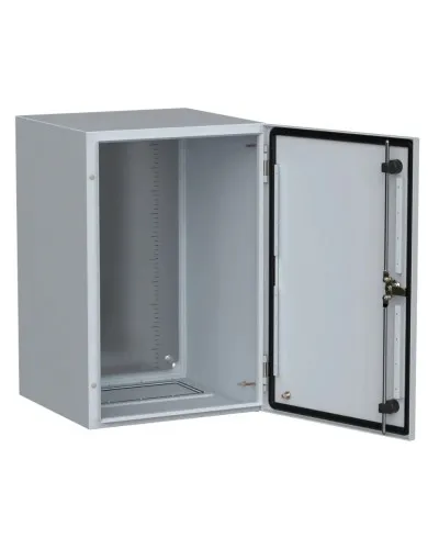 ЩМП-60.40.40 УХЛ1 IP66 600х400х400 TITAN 5 (TI5-10-N-060-040-040-66). Шкаф металлический с монтажной платой. IEK в Рязани