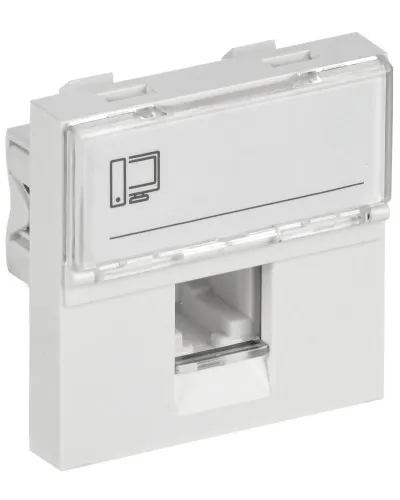 Розетка RJ45 кат.6 PRIMER РКИ-20-00-П-6 белый IEK (PR-KK40D-RI-0-2-1C06U-K01). Розетка RJ-45. IEK в Рязани