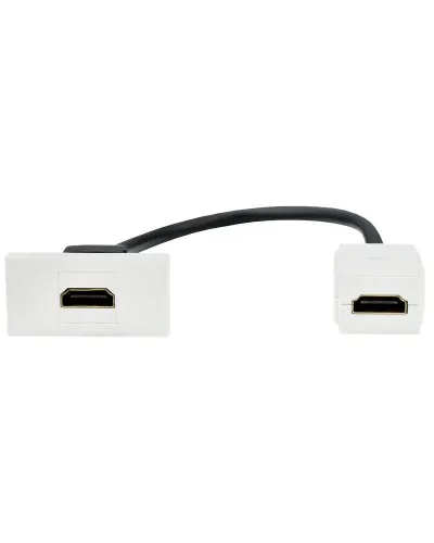 Розетка HDMI M/M PRIMER РКМ-10-00-П белый IEK (PR-KK40D-RH-0-1-K01). Розетка HDMI. IEK в Рязани