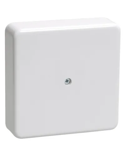 Коробка распаячная КМ41212-02 75х75х20 открытой проводки (6 клемм 6 мм²) слоновая кость (UKO10-075-075-020-K32). Коробка распаячная безгалогенная (HF). IEK в Рязани