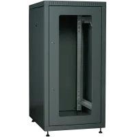 LE05-24U66-GM. Шкаф телекоммуникационный 19 напольный 24U. ITK