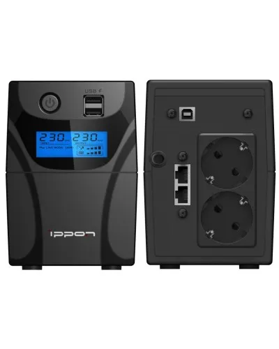 Ippon Back Power Pro II 650 Euro (1005511). Источник бесперебойного питания. Ippon в Рязани