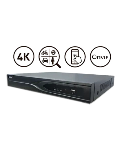 KN-PRO16/2-4K. Видеорегистратор IP 16-канальный. KENO в Рязани