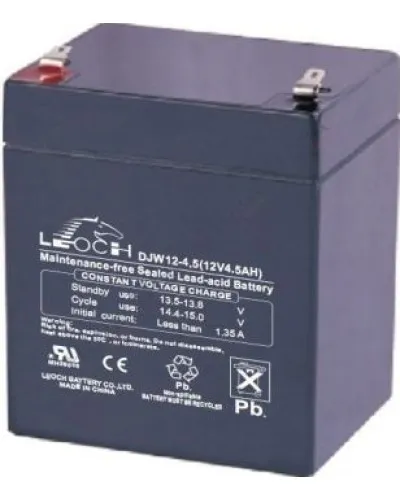 LEOCH DJW 12-4,5. Аккумулятор герметичный свинцово-кислотный. LEOCH в Рязани