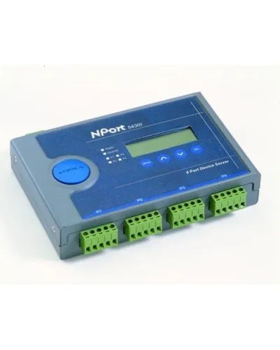 NPort 5430I. 4-портовый асинхронный сервер. MOXA в Рязани