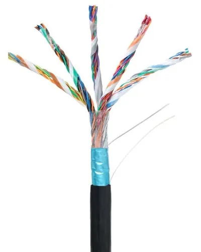 F/UTP 25pair, Cat5, Out, PE (EC-UF025-5-PE-BK-3). Кабель «витая пара» (LAN) для структурированных систем связи. NETLAN в Рязани
