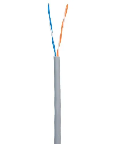 U/UTP 2pair, Cat5, In, PVC (EC-UU002-5-PVC-GY). Кабель «витая пара» (LAN) для структурированных систем связи. NETLAN в Рязани