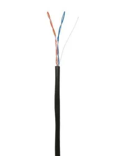 U/UTP 2pair, Cat5, Out, PE (EC-UU002-5-PE-BK). Кабель «витая пара» (LAN) для структурированных систем связи. NETLAN в Рязани
