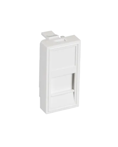 EC-IMH-1-WT-10 (10шт). Вставка 45x45 (Mosaic) для 1 модуля Keystone Jack. NETLAN в Рязани