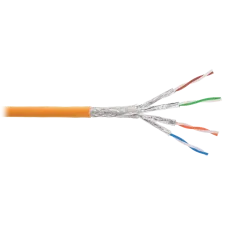 S/FTP, 4pair, Cat.6a, Solid, In, LSZH (NKL 9355C-OR). Кабель «витая пара» (LAN) для структурированных систем связи. NIKOLAN