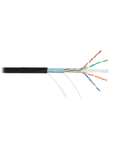 F/UTP 4pair, Cat6, Solid, In/Out, нг(А)-HF (NMC 4240C-BK). Кабель «витая пара» (LAN) для структурированных систем связи. NIKOMAX в Рязани