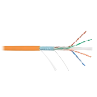F/UTP 4pair, Cat6, Solid, In, нг(А)-HF (NMC 4240C-OR). Кабель «витая пара» (LAN) для структурированных систем связи. NIKOMAX