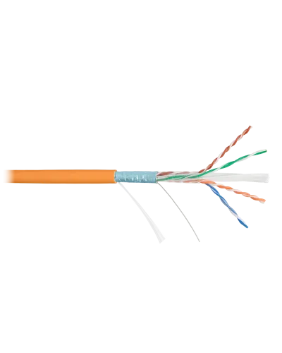 F/UTP 4pair, Cat6, Solid, In, нг(А)-HF (NMC 4240C-OR). Кабель «витая пара» (LAN) для структурированных систем связи. NIKOMAX в Рязани