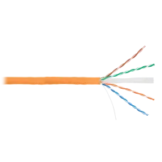 U/UTP 4pair, Cat6a, Solid, In, нг(А)-HF (NMC 9155C-OR). Кабель «витая пара» (LAN) для структурированных систем связи. NIKOMAX