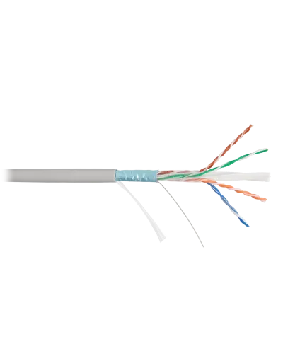 F/UTP 4pair, Cat6a, Solid, In, PVC (NMC 4255A-GY). Кабель «витая пара» (LAN) для структурированных систем связи. NIKOMAX в Рязани
