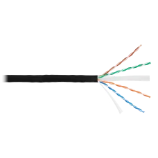 U/UTP 4pair, Cat6, Solid, Out, PVC (NMC 4140B-BK). Кабель «витая пара» (LAN) для структурированных систем связи. NIKOMAX
