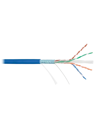 F/UTP 4pair, Cat6, Solid, In, нг(А)-HF (NMC 4240C-BL). Кабель «витая пара» (LAN) для структурированных систем связи. NIKOMAX в Рязани