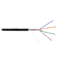 U/UTP 4pair, Cat5e, Solid, Out, PVC (NMC 4100B-BK). Кабель «витая пара» (LAN) для структурированных систем связи. NIKOMAX