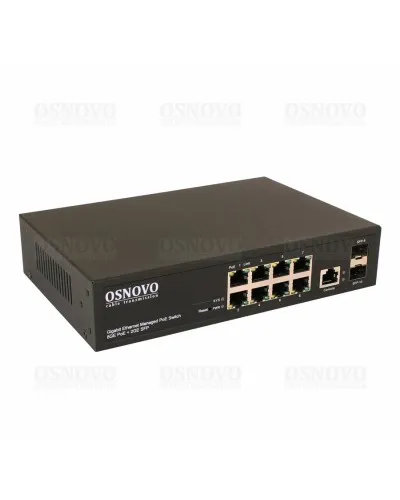 SW-80802/L(150W). Коммутатор Gigabit Ethernet на 8 портов. OSNOVO в Рязани