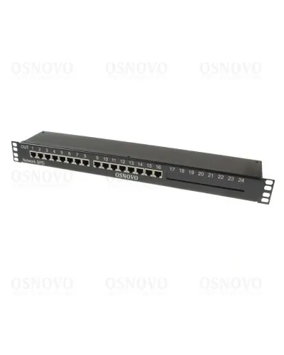 SP-IP16/1000PR. Устройство грозозащиты цепей Ethernet. OSNOVO в Рязани
