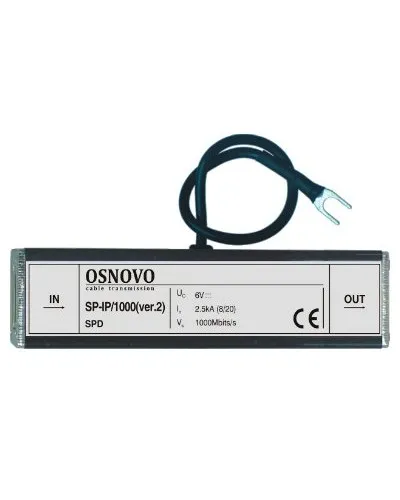 SP-IP/100(ver2). Устройство грозозащиты цепей Ethernet. OSNOVO в Рязани