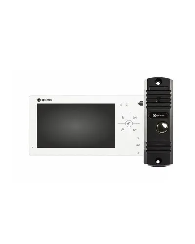 VM-7.0 (w)+ DS-700L (черный). Комплект видеодомофона. Optimus в Рязани