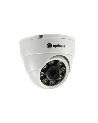IP-E022.1(2.8)PL_DP03. Видеокамера IP купольная. Optimus в Рязани