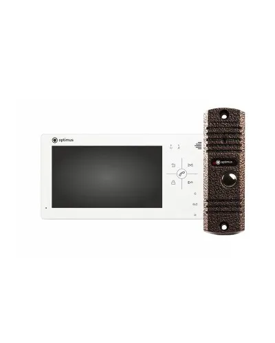 VM-7.0 (w)+ DS-700L (медь). Комплект видеодомофона. Optimus в Рязани