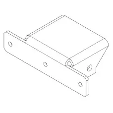 PERCo-MB-16.6. Накладка Т- образная. PERCo