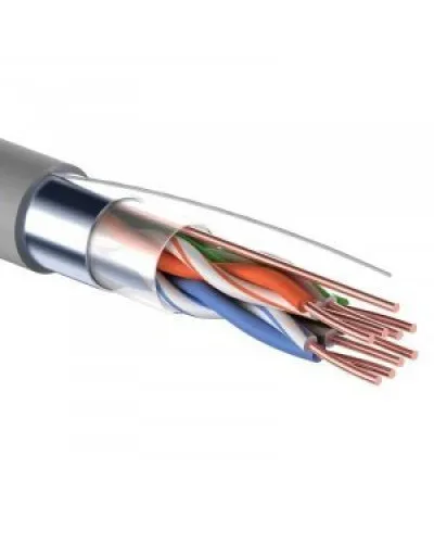 F/UTP 4PR, 24AWG, CAT5e, PVC, 100м PROconnect (01-0152-100). Кабель «витая пара» (LAN) для структурированных систем связи. PROCONNECT в Рязани