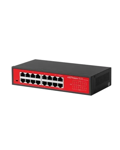 PND-16G. Коммутатор неуправляемый 16-портовый. Polyvision в Рязани