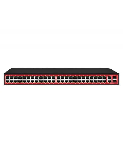 PND-48P-2G2F (700W). Коммутатор неуправляемый 50-портовый с функцией PoE. Polyvision в Рязани