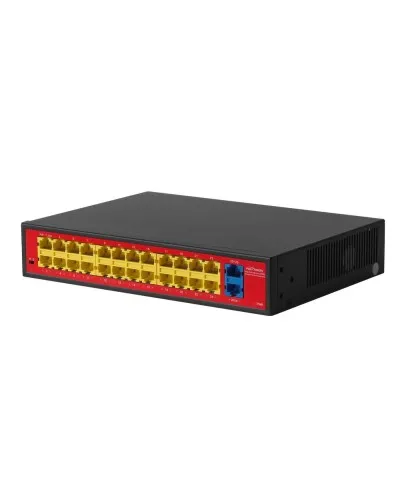 PND-24P-2G Lite (250W). Коммутатор неуправляемый 26-портовый с функцией PoE. Polyvision в Рязани