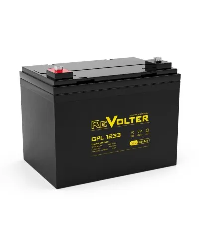 Revolter GPL 1233. Аккумулятор автомобильный герметичный свинцово-кислотный. Revolter в Рязани