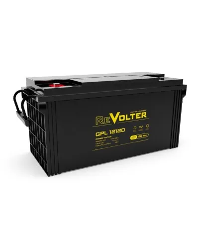 Revolter GPL 12120. Аккумулятор автомобильный герметичный свинцово-кислотный. Revolter в Рязани