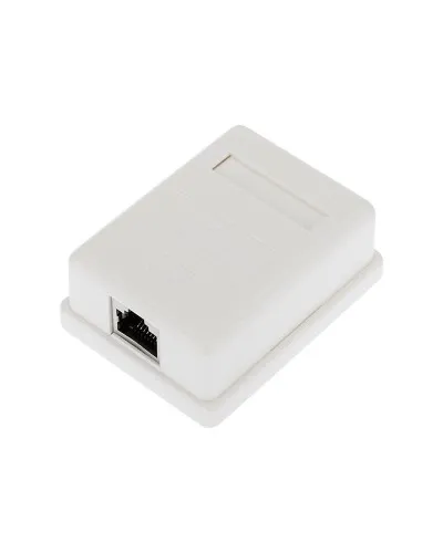 Розетка компьютерная внешняя 1-порт FTP RJ-45 (8P8C), CAT 5e REXANT (03-0122): Розетка RJ-45 в Рязани