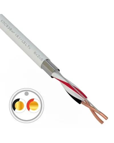 КПСВЭВнг(А)-LSLTx 1х2х1,0 REXANT (01-4872-1). Кабель для систем передачи данных пониженной пожароопасности c низким дымо- и газовыделением, с низкой токсичностью продуктов горения. Rexant в Рязани