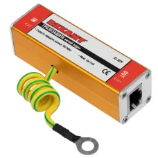 Грозозащита витой пары RJ45 разъем REXANT (05-3079). Устройство грозозащиты цепей питания. Rexant