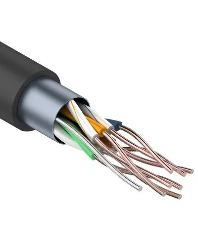 F/UTP 4PR 24AWG CAT5e 305м OUTDOOR REXANT (01-0146). Кабель «витая пара» (LAN) для структурированных систем связи. Rexant в Рязани