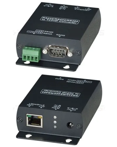 RS007. Преобразователь интерфейса RS485/RS422/RS232 в Ethernet. SC&T в Рязани
