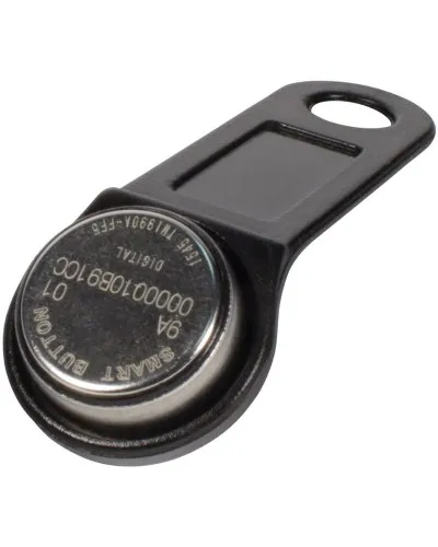 DS 1990А-F5 (черный). Ключ электронный Touch Memory с держателем. SLINEX в Рязани