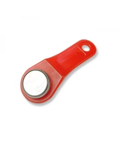 RW 1990 SLINEX (красный). Ключ электронный Touch Memory с держателем. SLINEX в Рязани