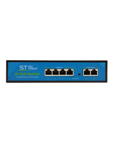ST-S140POE PRO. Сетевой PoE коммутатор . Space Technology в Рязани