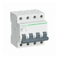 City9 Set 4P 63А 4.5kA С (C9F34463). Автоматический выключатель. Systeme Electric