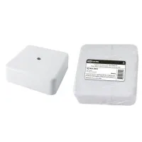 Коробка КР 100х100х44 ОП белая, IP40, с клеммной колодкой (SQ1401-0910). Распаячная коробка. TDM ЕLECTRIC
