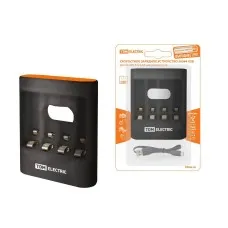 Зарядное устройство 36044 (3600mA 4слота АА/ААА 4 кан.USB) (SQ1702-0100). Зарядное устройство. TDM ЕLECTRIC
