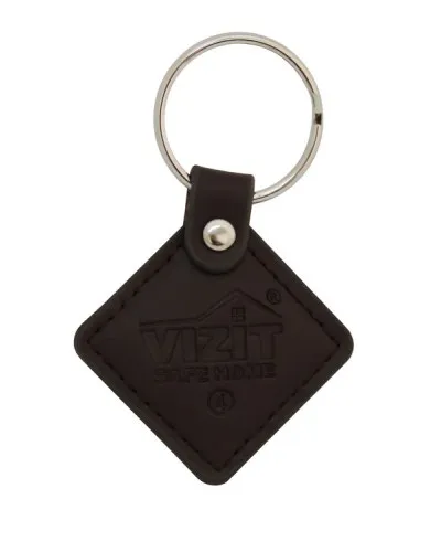VIZIT-RF2.2 (Brown). Брелок proximity кожаный. VIZIT в Рязани